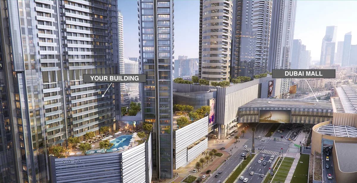 2 Bed Apartment, Sleeps 8 | Vida Residences Dubai Mall — photo 5