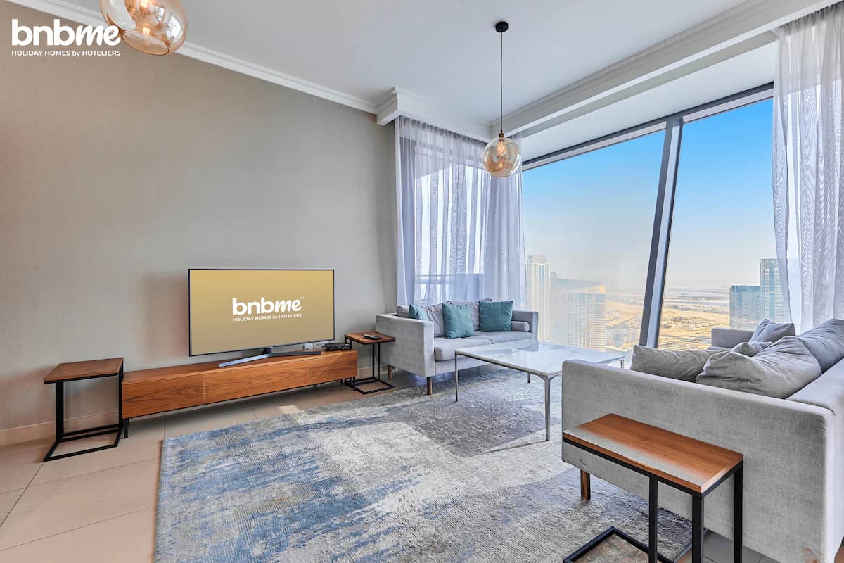 4 Bedroom Furnished Apartment with Burj Khalifa View | Burj Vista — photo 8