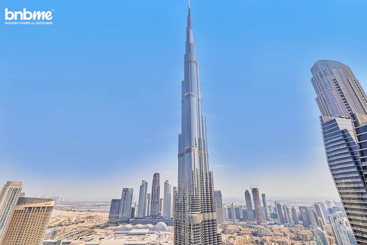 4 Bedroom Furnished Apartment with Burj Khalifa View | Burj Vista