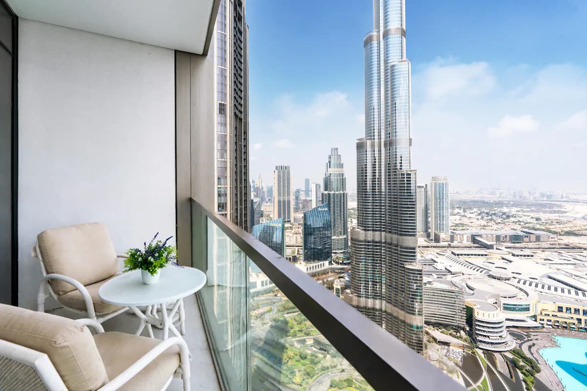 2 Bedroom Furnished Apartment with Burj Khalifa & Fountain View | Grande Signature Residences