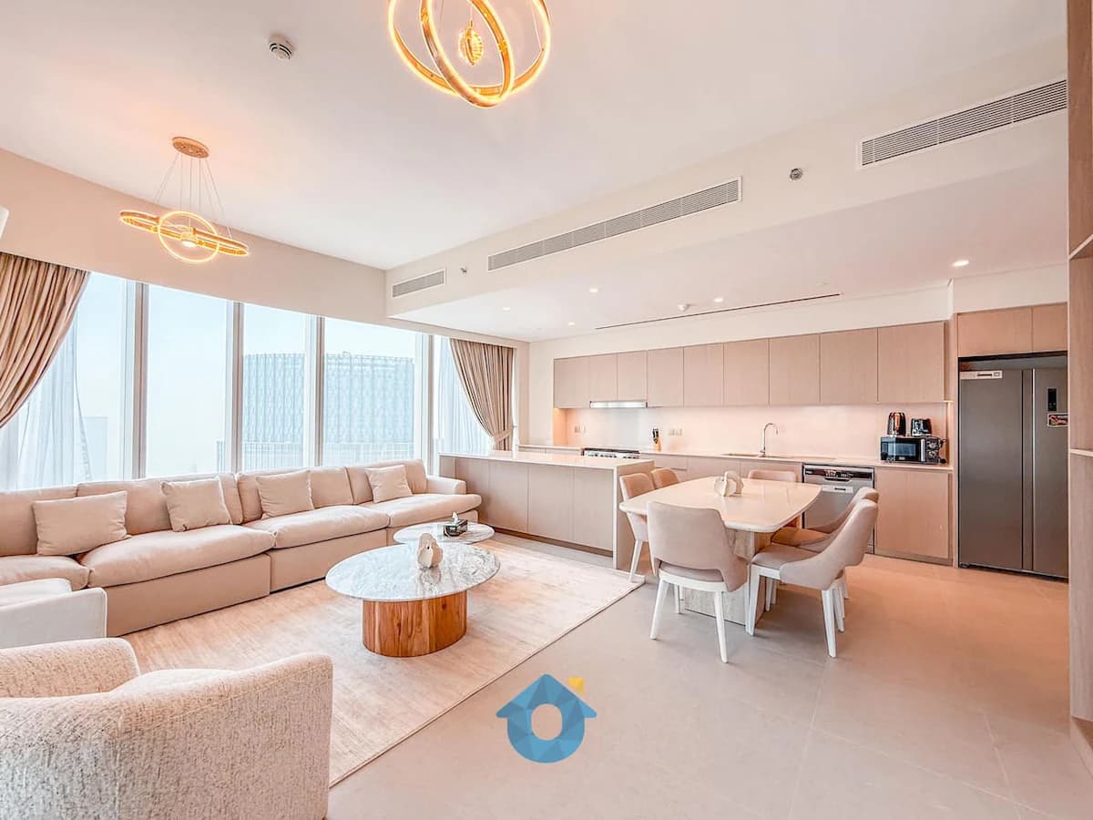 3 Bedroom Furnished Apartment with Burj Khalifa View | Grande Signature Residences — photo 2