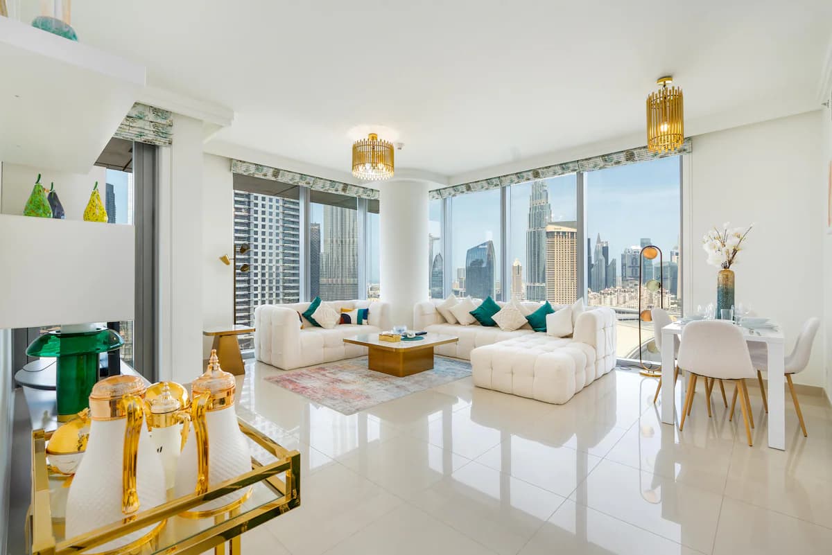 2 Bedroom Furnished Apartment with Full Burj Khalifa View | Boulevard Point — photo 3
