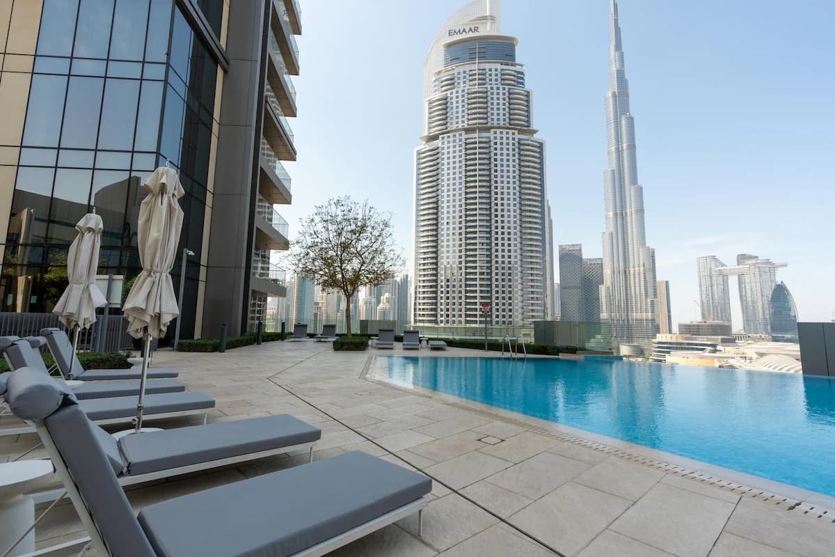 2 Bedroom Furnished Apartment with Full Burj Khalifa View | Boulevard Point — photo 7