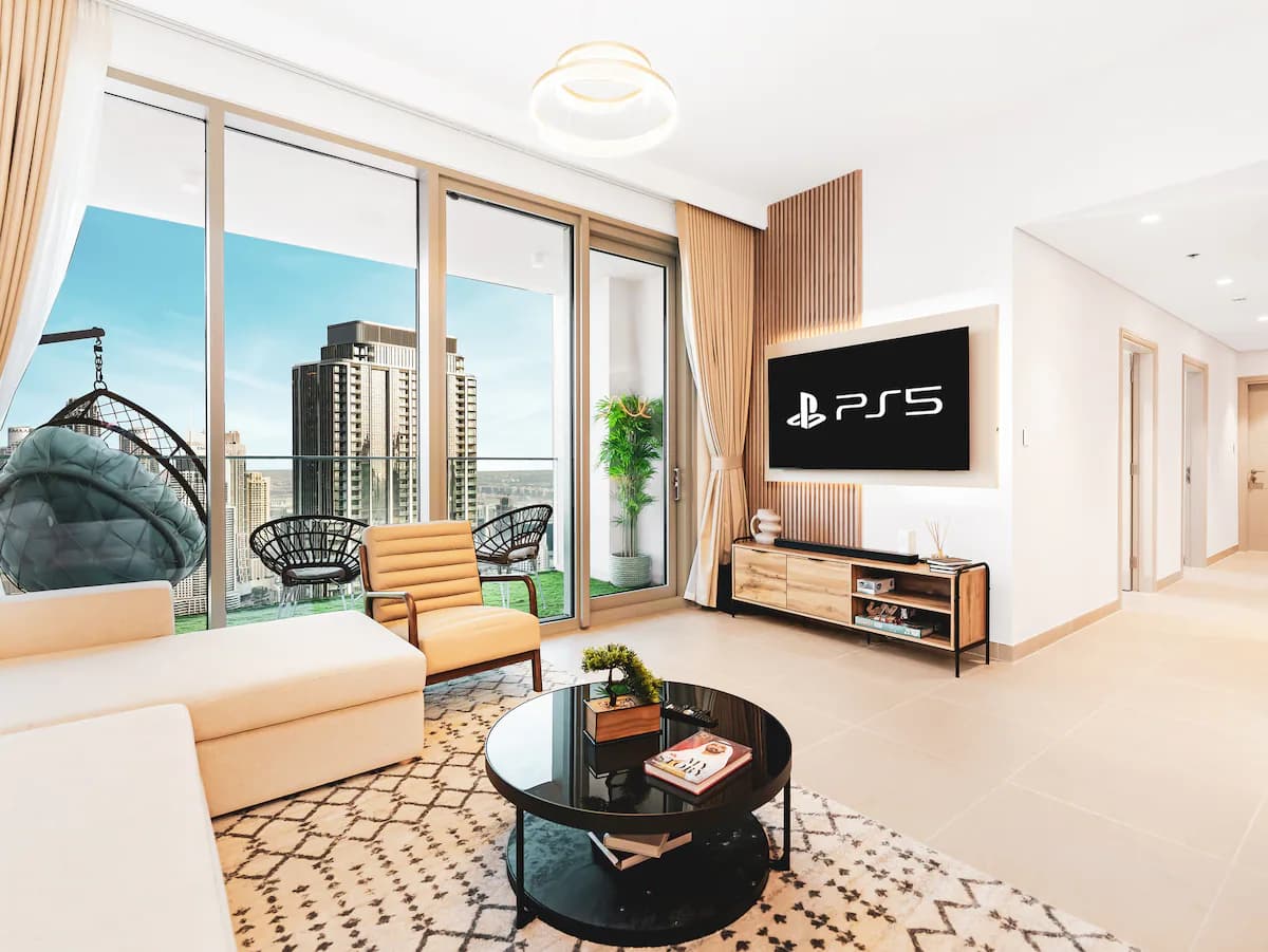 4 Bedroom Furnished Apartment with Burj Khalifa And Fountain View | Forte Towers — photo 7