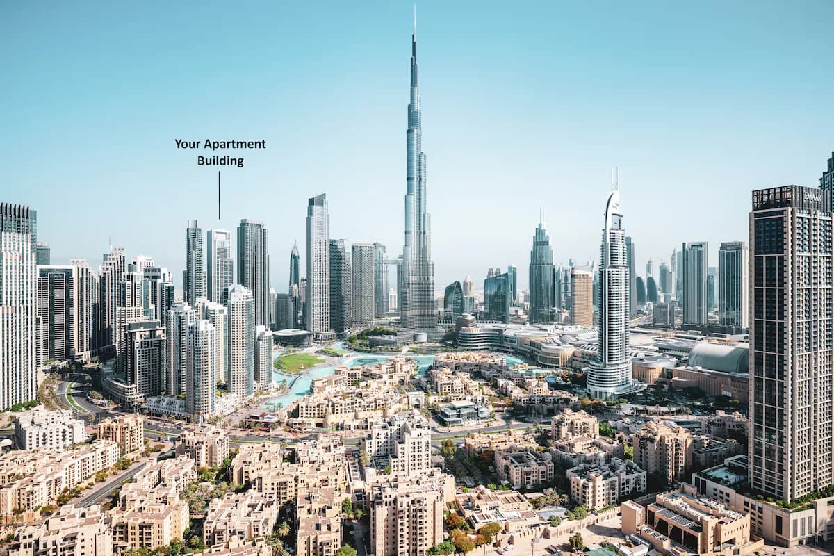 4 Bedroom Furnished Apartment with Burj Khalifa And Fountain View | Forte Towers — photo 3