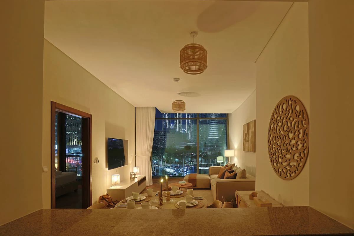 Furnished Apartment with Burj Khalifa View | Burj Vista — photo 2
