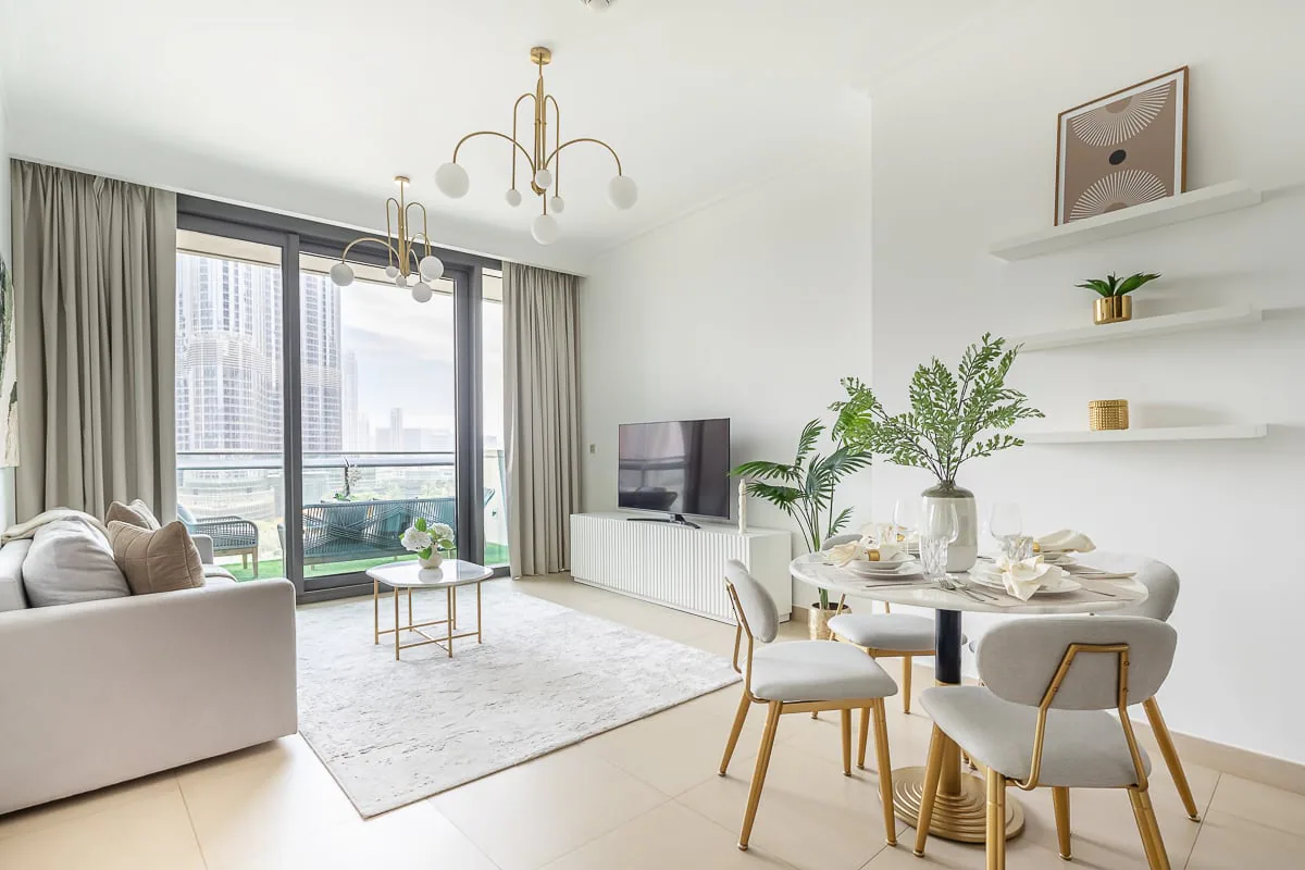 1 Bedroom Furnished Apartment with Burj Khalifa View | Burj Vista — photo 4