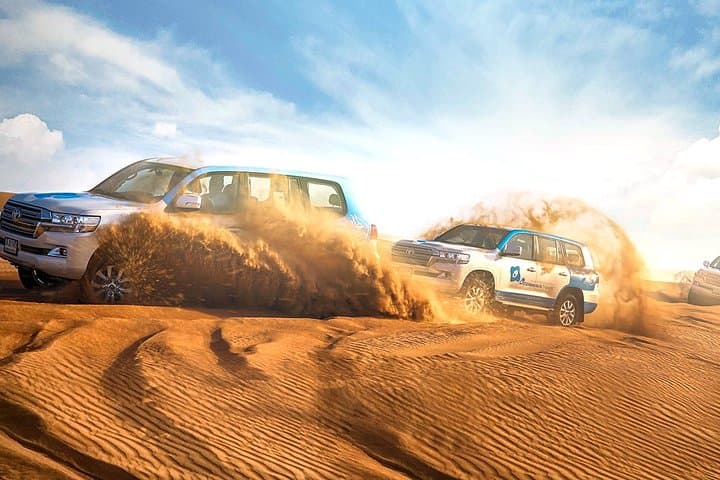 Morning desert safari in Abu Dhabi with camel ride and sandboarding — Nature & wildlife things to do in Abu Dhabi