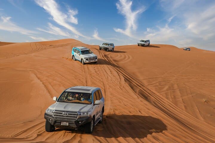 Evening Red Dunes Desert Safari with BBQ at Al Khayma Camp — Adventure things to do in Dubai