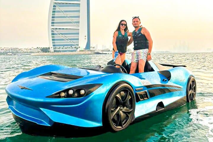 Jet Car Ride in Dubai with optional transfers — Adventure things to do in Dubai
