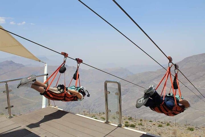Jebel Jais Zipline experience — the world's longest zipline tour