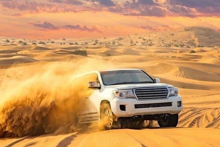 Dubai Desert Safari with dune bashing, camel rides, and BBQ — Adventure things to do in Umm Al Quwain