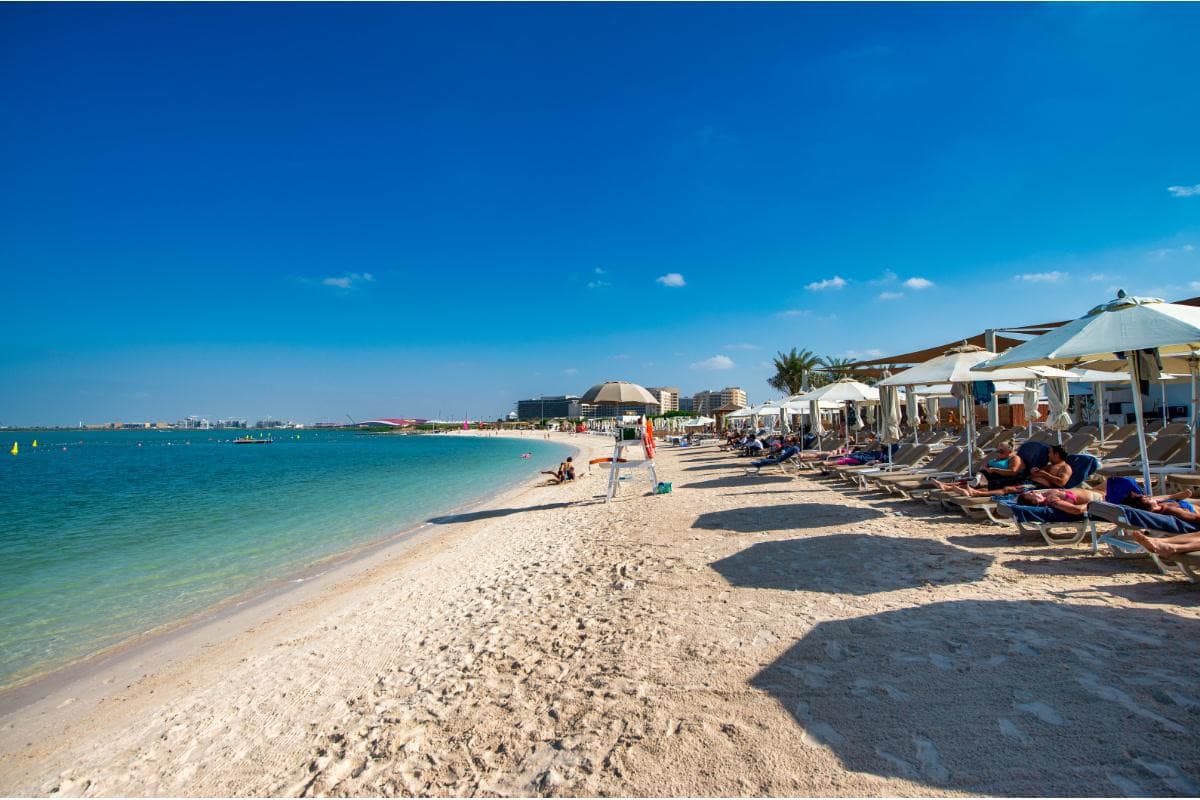 Yas Beach — places to visit in Abu Dhabi
