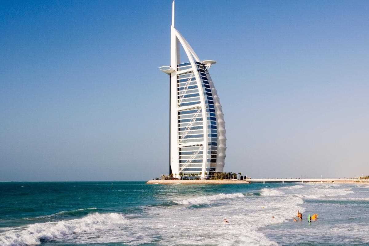 Burj Al-Arab Jumeirah — places to visit in Dubai