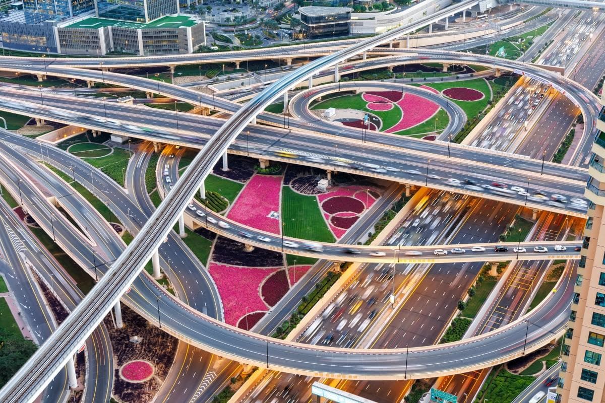 Sheikh Zayed Road — places to visit in Dubai
